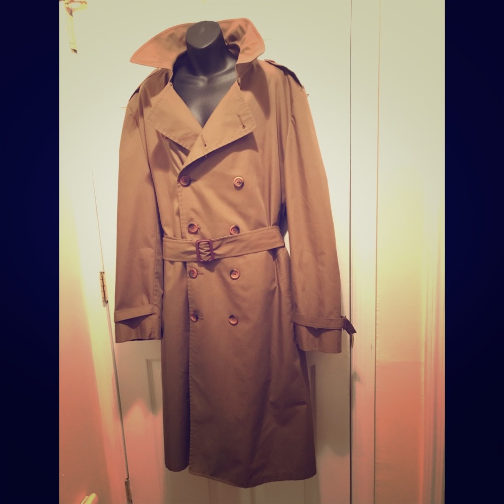 ⭐️AUTH MENS BROWN FLOOR LEGNTH LONDON FOG⭐️